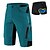 cheap Cycling Pants, Shorts, Tights-WOSAWE Men&#039;s Cycling Underwear Shorts Bike Shorts Cycling Shorts Bike Padded Shorts / Chamois MTB Shorts Sports Green Rosy Pink 3D Pad Breathable Polyester Clothing Apparel Relaxed Fit Bike Wear