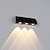 Недорогие наружные настенные светильники-наружный настенный светильник, светодиодный водонепроницаемый двор, прихожая, металлические настенные светильники 220-240 В, 3 Вт