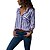 cheap Blouses &amp; Shirts-Women&#039;s Blouse Shirt Green Black Blue Button Pocket Striped Office Work Long Sleeve Shirt Collar Streetwear Casual Regular S