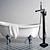 billige Badekraner-badekarkran - minimalistisk galvanisert frittstående messingventil badekar dusj blandebatterier