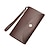 cheap Men&#039;s Bags-Men&#039;s Retro Clutch Coin Purse Wallet Nappa Leather Cowhide Zipper Daily Coffee
