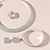 cheap Earrings-Women&#039;s Hoop Earrings Necklace Bracelet Precious Geometrical Elegant Fashion Vintage Korean French Earrings Jewelry Silver For 5pcs Party Gift Engagement Promise Festival