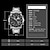 tanie Zegarki elektroniczne-skmei men&#039;s wristwatch luxury fashion modern casual quartz watch wodoodporny kalendarz odliczanie budzik ze stali nierdzewnej sports watch