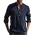 cheap Hiking Tops-Men&#039;s Henley Shirt Hiking Tee shirt Hiking Shirt / Button Down Shirts Top Long Sleeve Casual Beach Men&#039;s Clothing Large Chemise Outdoor Breathable Lightweight Summer Hunting Fishing Climbing