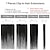 halpa Klipseillä kiinnitettävät hiustenpidennykset-Kiinnitä Hiuspidennykset Remy-hius 7kpl Pakkaus Silkkinen suora Hiuspidennykset