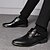 baratos Sapatos Oxford para Homem-Homens Oxfords Sapatos Derby Sapatos formais Sapatos de vestir Sapatos de smoking Negócio Diário Escritório e Carreira Couro Ecológico Use prova Com Cadarço Preto Marron Primavera Outono