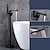 お買い得  浴槽用水栓金具-自立式浴槽の蛇口、360°スイベルスパウトフロアマウントスタンディングタブフィラーシングルハンドル真鍮タップ、ハンドシャワースプレー付き