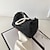 cheap Crossbody Bags-Women&#039;s Evening Bag Crossbody Bag PU Leather Daily Going out Sequin Geometric 3D Metallic Silver Black