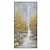 abordables Peintures fleurs/botaniques-Peinture à l&#039;huile Hang-peint Peint à la main Verticale Abstrait Paysage Classique Moderne Toile roulée (sans cadre)