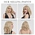 cheap Synthetic Trendy Wigs-Women&#039;s Short Blonde Wavy Wig 14 Shoulder Length Blonde Wig with Air Bangs Heat Resistant Synthetic Wig for Girls Everyday Party and Appointments