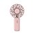cheap Fans-F16 Handheld Fan Portable Quiet Operation 500mAh Battery Atmosphere Color Light 3 Speed USB Rechargeable Portable Small Fan
