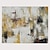 levne Abstraktní malby-ruční olejomalba plátno umělecká dekorace abstraktní malba nožem krajina žlutá pro domácí dekoraci válcovaný bezrámový nenatažený obraz
