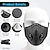 cheap Balaclavas &amp; Face Masks-Breathable Face Mask with Valves Ventilated  Sports Elevation Mask Soft Comfortable Bike / Cycling Red for Unisex Adults&#039; Cycling Bike  Bicycle Solid Color 1pc for Men Women Workout Exercise Training
