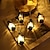 cheap LED String Lights-Ramadan Eid Lights Outdoor Solar Decoration Lights LED Retro Oil Lamp Shape String Lights 5m 20leds EID Mubarak Home Indoor Outdoor Decoration Islamic Muslim Festival Party Decorations