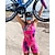 رخيصةأون مجموعات الملابس النسائية-نسائي بدلة ثلاثية بدون كم دراجة جبلية دراجة الطريق سكني غامق أسود أزرق دراجة هوائية متنفس سريع جاف رياضات ملابس