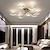 cheap Dimmable Ceiling Lights-142 cm Dimmable Ceiling Light LED Nordic Style Metal Circle Painted Finishes Modern 220-240V