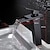levne Klasické-koupelnová dřezová baterie - vodopád chrom středová jednorukojeťová baterie s jednou dírkou / mosaz