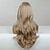 tanie Peruki syntetyczne modne-blond peruki z grzywką blond faliste peruki dla kobiet włosy miękkie naturalne jasne blond peruka z grzywką włókno termoodporne włosy syntetyczne peruka peruki na przyjęcie bożonarodzeniowe peruki