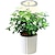 זול נורות גידול צמחים-angel grow light 4 או 3 טבעות dc5v usb phytolamp לצמחים מנורת led מלא ספקטרום לשתילי צמחים מקורה סוקולט פרח ביתי 1 יחידה
