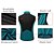 cheap Men&#039;s Jackets &amp; Gilets-WOSAWE Men&#039;s Cycling Vest Sleeveless Black Green Dark Navy Patchwork Bike Vest / Gilet High Visibility Waterproof Windproof Breathable Reflective Strips Polyester Sports Patchwork Clothing Apparel