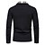 abordables Polo clásico para hombre-Hombre Camisa casual POLO Exterior Negocio Cuello de polo Clásico Manga Larga Básico Clásico Color sólido Plaid Estilo formal Botón frontal Primavera Otoño Ajuste regular Negro Blanco Gris Oscuro Gris