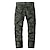 cheap Hiking Trousers &amp; Shorts-Men&#039;s Cargo Pants Hiking Pants Trousers Work Pants Military Camo Outdoor Ripstop Breathable Multi Pockets Sweat wicking Pants / Trousers Bottoms Dark Grey Black Cotton Hunting Fishing Climbing 30 32