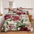 cheap Duvet Covers-Vintage Floral Pattern Duvet Cover Bedding Sets Comforter Cover with 1 Duvet Cover or Coverlet，1Sheet，2 Pillowcases for Double/Queen/King(1 Pillowcase for Twin/Single)