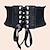 ieftine Curele Damă-Pentru femei Unisex centura corset PU piele Polyester Fără cataramă Simplu Casual Clasic Petrecere Zilnic Negru