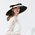 economico Fascinatori &amp; Cappelli-Elegante Retrò Vintage Derby Copricapo Cappello Cappello da chiesa Gentildonna Nobildonna Costume Per donna San Valentino Derby Ricevimento di matrimonio Ascot Adulti Cappello Primavera &amp; Estate