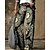 cheap Women&#039;s Pants-Women&#039;s Wide Leg Normal Faux Denim Graphic Yellow Brown Fashion Mid Waist Full Length Casual Weekend Summer Spring &amp;  Fall