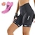 cheap Women&#039;s Pants, Shorts &amp; Skirts-X-TIGER Women&#039;s Bike Shorts Cycling Shorts 5D Padded Pockets Bike Padded Shorts MTB Road Bike Solid Color Black Breathable Moisture Wicking Reflective Strips Spandex Polyester Clothing Apparel
