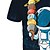 abordables Visión 3D y Geometría del Niño-Chico 3D Astronauta Camiseta Manga Corta Impresión 3D Verano Primavera Activo Deportes Moda Niños 3-12 años Exterior Diario Interior Ajuste regular