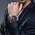 abordables MONTRE NUMÉRIQUE-Skmei hommes montre-bracelet de luxe mode moderne décontracté montre à quartz étanche calendrier compte à rebours réveil en acier inoxydable montre de sport