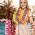 halpa teemajuhlien koristelu-36 kpl / 50 kpl havaijilaisia seppeleitä täydellisesti havaijilaisiin juhliin - bulk kukkakaulakorut seppeleet kirkkaat väriyhdistelmät juhlaan suosivat seppelekoristeita tai minkä tahansa tilaisuuden