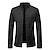 cheap Men&#039;s Jackets &amp; Coats-Men&#039;s Blazer Party / Evening Fall Spring Regular Coat Regular Fit Breathable Business Casual Jacket Long Sleeve Solid Color Classic Style Black Wine Navy Blue