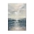 tanie Pejzaże-Hang-Malowane obraz olejny Ręcznie malowane Pionowe Krajobraz Nowoczesny Zwinięte płótna