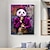 cheap Animal Prints-Wall Art Canvas Prints Posters Painting Mr.Panda Quote Artwork Picture Home Decoration Décor Rolled Canvas No Frame Unframed Unstretched