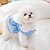 cheap Dog Clothes-Dog Cat Dress Plaid Fruit Fashion Cute Sports Casual / Daily Dog Clothes Puppy Clothes Dog Outfits Soft Rosy Pink Blue Yellow Costume for Girl and Boy Dog Fabric XS S M L XL 2XL