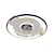 abordables Lampes de Ventilateur de Plafond-50cm led ventilateur de plafond lumière ventilateur de plafond métal peint finitions moderne 220-240v
