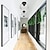 Χαμηλού Κόστους Φώτα Οροφής-Φωτιστικό οροφής ημι-χωνευτό, μοντέρνο φωτιστικό με γυάλινη σκιά, μπρούτζινο φινίρισμα για διάδρομο διάδρομο κουζίνα μπάνιο υπνοδωμάτιο