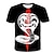 cheap Anime T-Shirts-Cobra Kai the Karate Kid Cobra Kai Cosplay Costume T-shirt Anime Print 3D Printing Harajuku Graphic For Men&#039;s Women&#039;s Adults&#039;