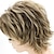 billiga äldre peruk-kortklippta peruker syntetiska peruker för svart/vita kvinnor kort hår peruker med lugg frisyrer kvinnor peruk