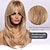 ieftine Peruci Sintetice Trendy-peruci blonde haircube pentru femei, perucă din păr sintetic stratificat pentru petrecerea zilnică peruci pentru petrecerea de Crăciun peruci barbiecore