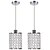Недорогие Подвесные огни-подвесной светильник уникального дизайна, светодиодный, алюминиевый, выдолбленный, художественный, винтажный