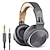 cheap On-ear &amp; Over-ear Headphones-OneOdio Wired Over Ear Headphones Studio Monitor &amp; Mixing DJ Stereo Headsets with 50mm Neodymium Drivers and 1/4 to 3.5mm Audio Jack for AMP Computer Recording Phone Piano Guitar Laptop