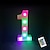 cheap Décor &amp; Night Lights-LED Letter Lights Sign 26 Letters Alphabet with Remote Light Up Letters Sign Colorful for Night Light Wedding/Birthday Party Battery Powered Christmas Lamp Home Bar