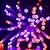 Недорогие LED ленты-50 м 100 м гирлянда рождественская елка сказочные огни 400 800led струнный свет ip65 водонепроницаемая цепь открытый сад двор гирлянда свадьба праздничный пейзаж украшение освещение синий красочный