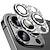preiswerte iPhone-Displayschutzfolien-1 Satz Handy Kamera Schutzfolie Für Apple iPhone 14 Promax iPhone 13 iPhone 11 iPhone 12 Mini Aluminium-Legierung 9H Härtegrad Diamant Glänzender Schein Handy-Zubehör