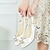 cheap Women&#039;s Heels-Women&#039;s Heels Pumps Sandals Plus Size Work Daily Solid Colored Summer Bowknot Sparkling Glitter Kitten Heel Open Toe Elegant Casual PU Buckle Black White Beige