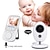 billige Babyalarmer-babyalarm trådløs video barnepige babykamera samtaleanlæg nattesyn temperaturovervågning cam babysitter barnepige babytelefon vb605